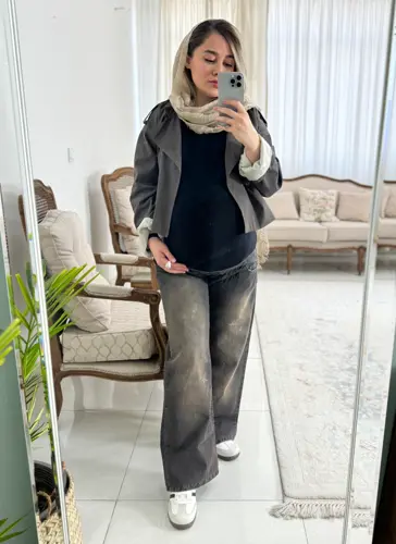 شلوار بارداری جین بگ - تصویر اصلی