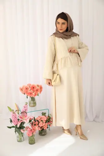 کت و سارافون بارداری و شیردهی مدل ارغوان - تصویر اصلی