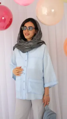 شومیز بارداری و شیردهی مدل مارشمالو