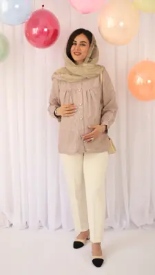 شلوار بارداری کرپ