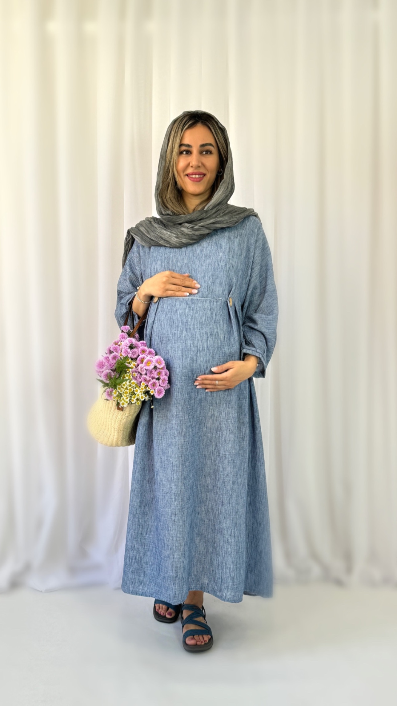 پیراهن بارداری و شیردهی شهیاد